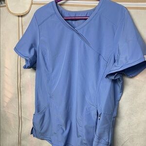 Cherokee Blue Women's Scrub Top